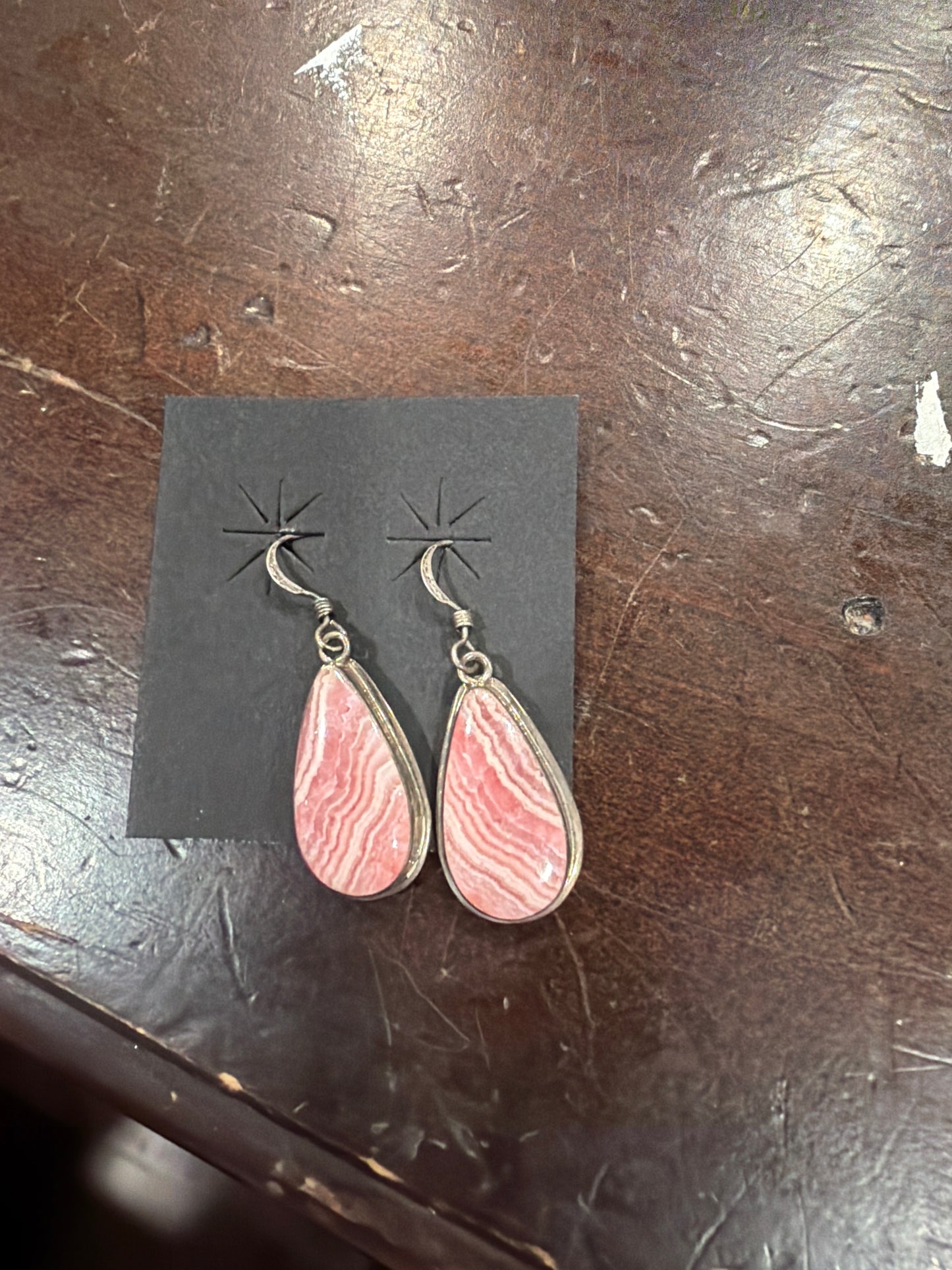 Rhodochrosite Dangles