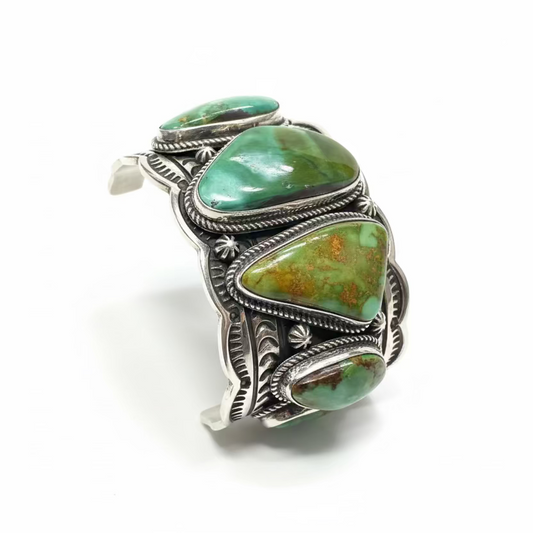Royston 5-Stone Mega Cuff Bracelet, D. Delgarito
