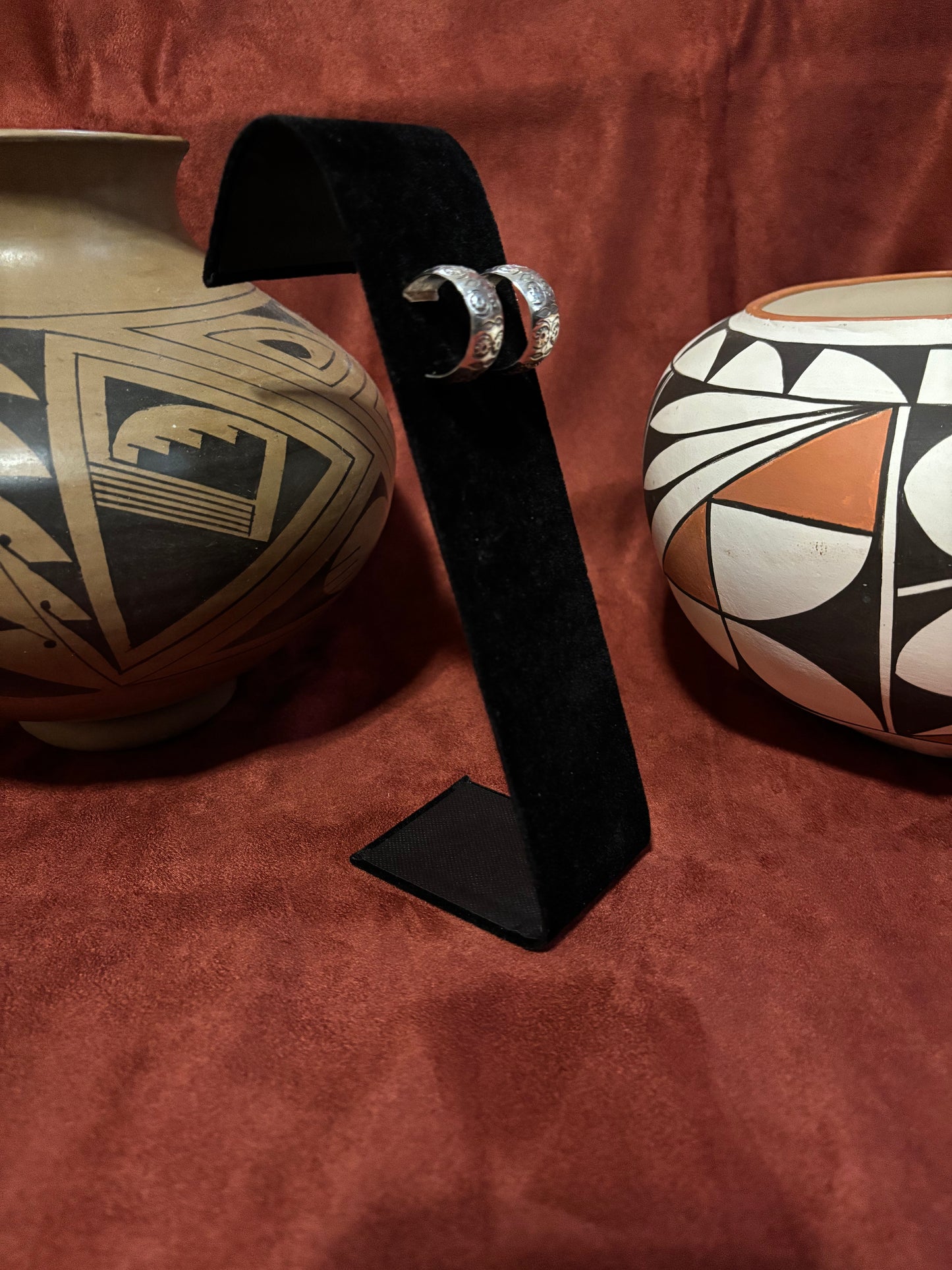 Handcrafted Sterling Silver Hoop Earrings by Nova Ashley