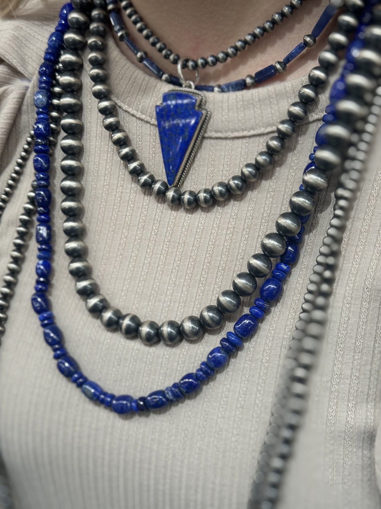 Handcrafted Jewelry Piece crafted from Sterling Silver, an exquisite Jewelry designed by Turquoise Mustang.
