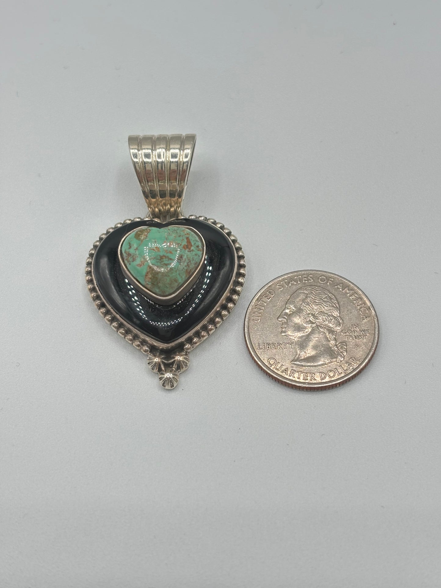 Handcrafted Jewelry Piece crafted from Sterling Silver, an exquisite Jewelry designed by Turquoise Mustang.