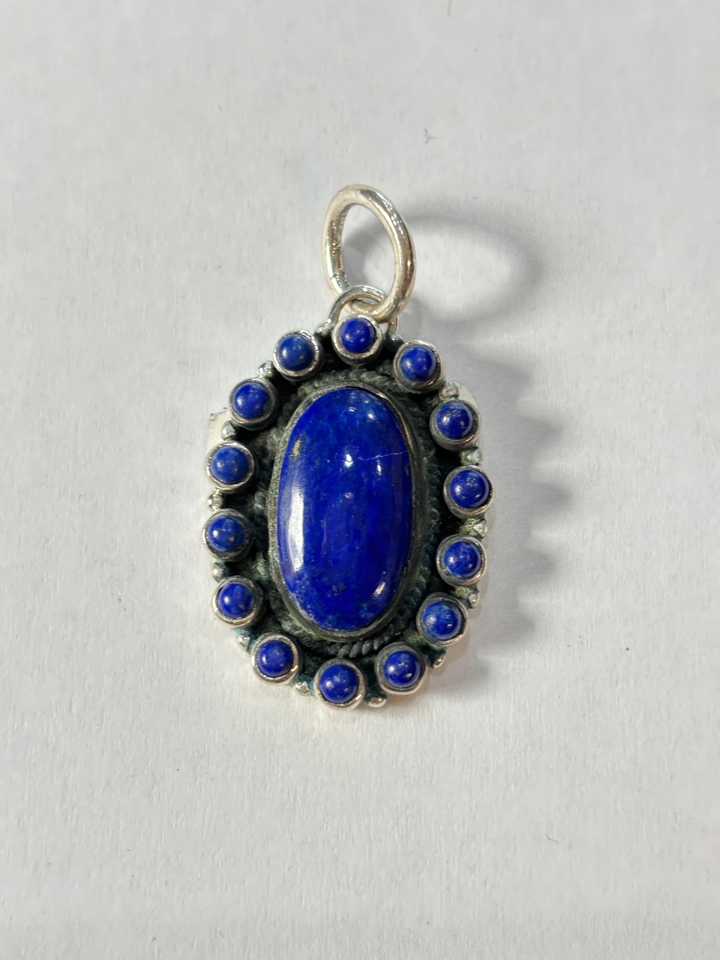 Handcrafted Jewelry Piece crafted from Sage Green/Blue Kingman, an exquisite Jewelry designed by Turquoise Mustang.