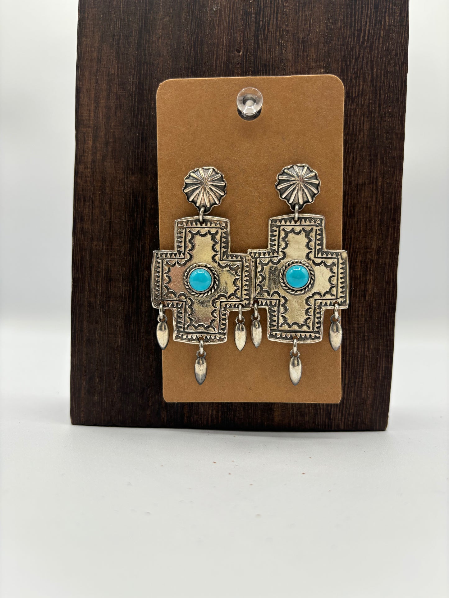 Handcrafted Jewelry Piece crafted from Sterling Silver, an exquisite Jewelry designed by Turquoise Mustang.