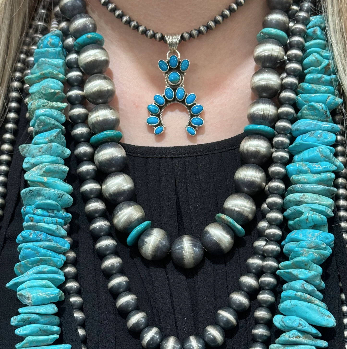 Handcrafted Jewelry Piece crafted from Pearl, an exquisite Jewelry designed by Turquoise Mustang.