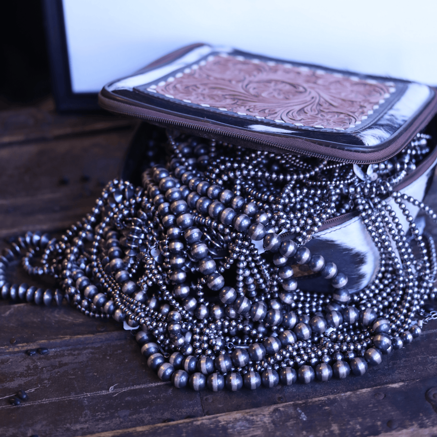 Handcrafted Jewelry Piece crafted from 24", an exquisite Jewelry designed by Turquoise Mustang.