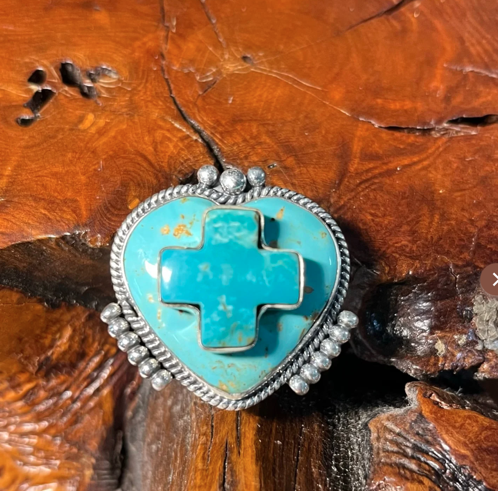Handcrafted Jewelry Piece crafted from Premium Denim Lapis, an exquisite Jewelry designed by Turquoise Mustang.
