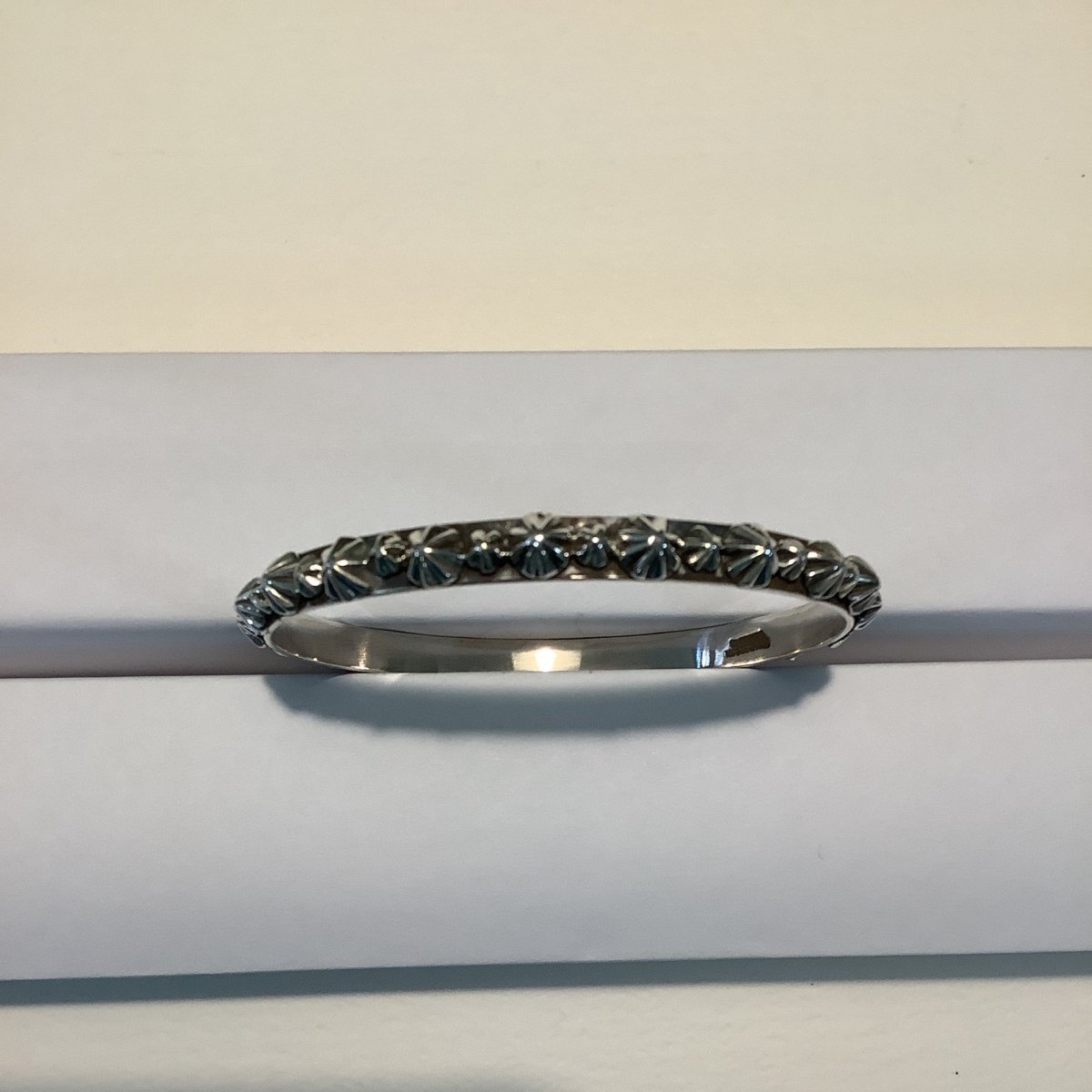 Bangle, All Silver Stars and Spurs DD - Turquoise Mustang