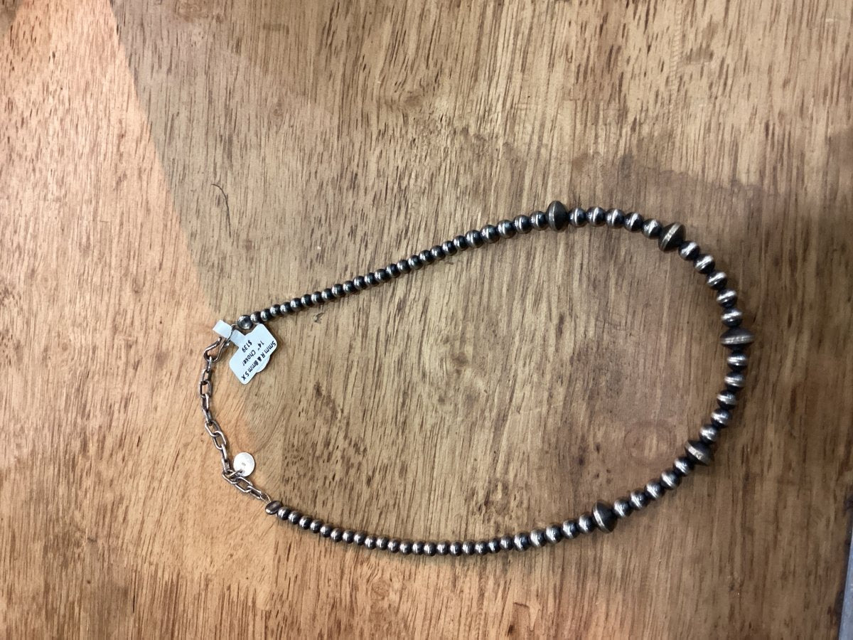 Mixed Pearl Choker 5,8 mm - Turquoise Mustang