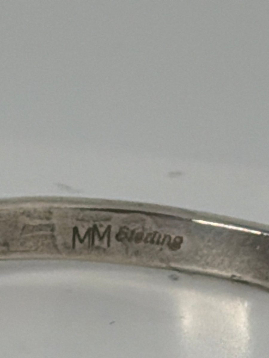 Petite Vintage Thunderbird Stamp Sterling Silver Cuff Bracelet, MM - Turquoise Mustang