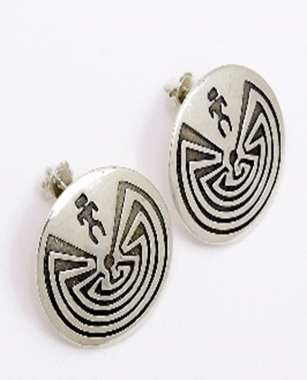 The Minimulus Earrings - Turquoise Mustang