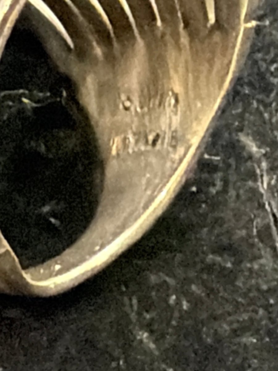 Five Oval Turquoise Stone Ring with Seven - Split Shank, Size 7 by Tim Yazzie - Turquoise Mustang