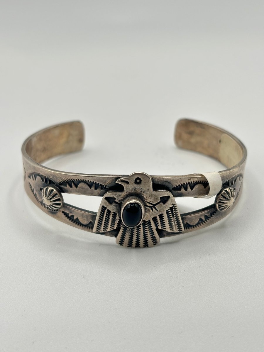 The Bird's Beak Cuff Bracelet - Turquoise Mustang