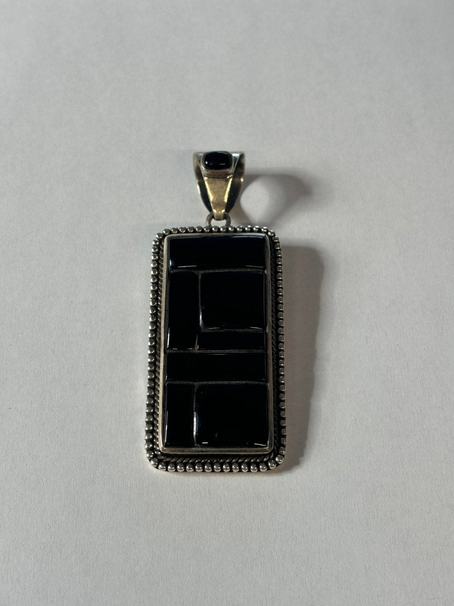 The Pendleton Mosaic Pendant - Turquoise Mustang