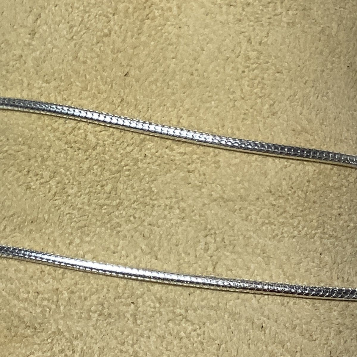 Snake Chain, Bright Silver, 3 mm, 16" - Turquoise Mustang