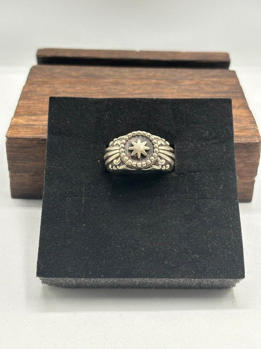 The Montana Starlight Ring - Turquoise Mustang