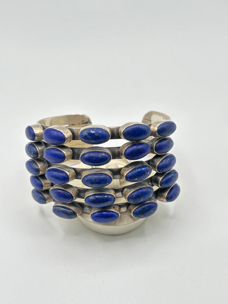 The Tea Rose Cuff Bracelet - Turquoise Mustang