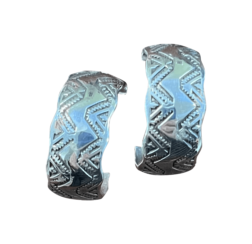 The Cranes' Bill Earrings - Turquoise Mustang