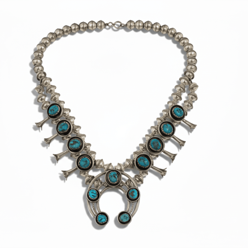 5 Best Squash Blossom Necklace Styles for Beginners - Turquoise Mustang