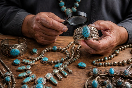 How to Identify Authentic Navajo Jewelry - Turquoise Mustang