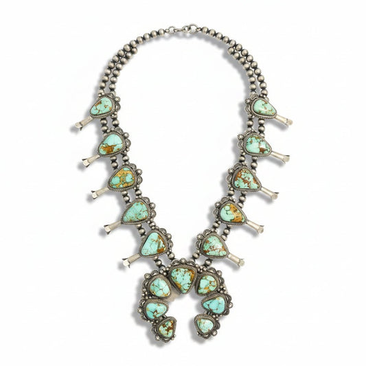 What Is the Meaning of a Squash Blossom Necklace? - Turquoise Mustang