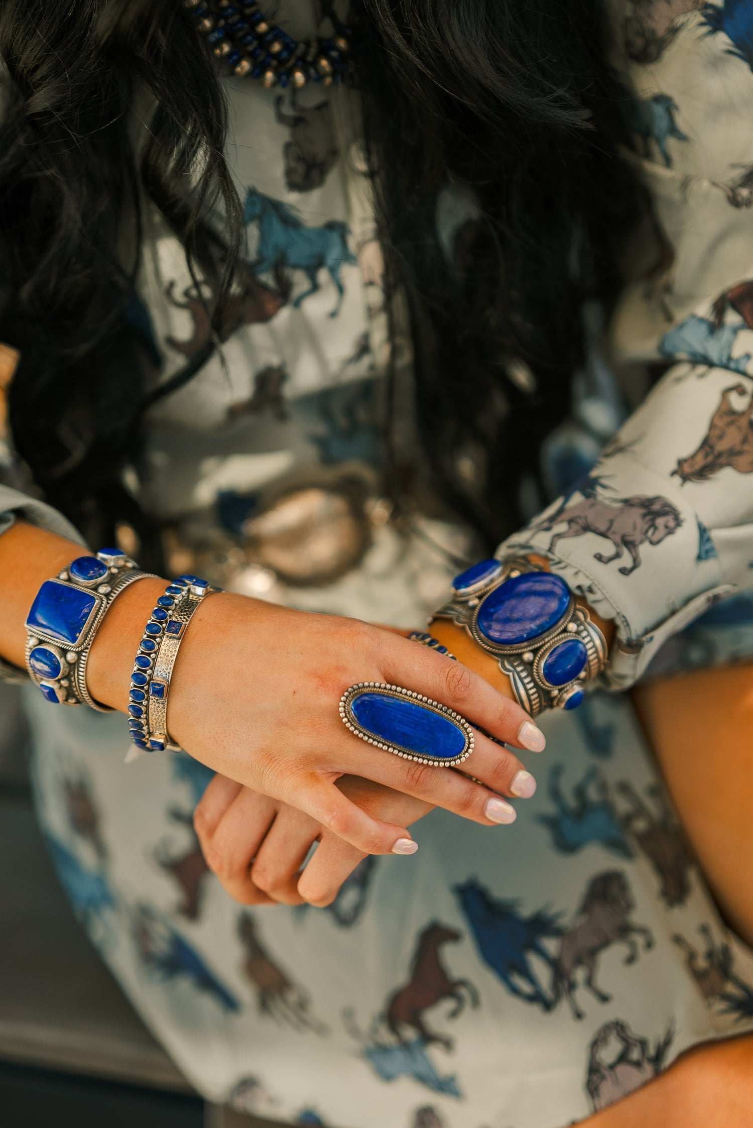 Premium Blue & Denim Lapis