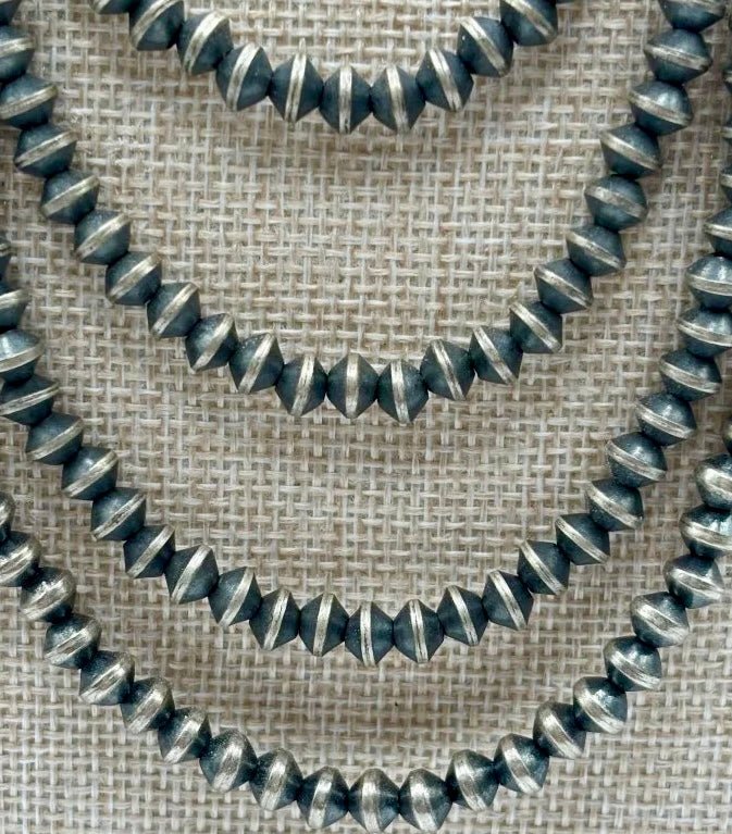 Mustang Silver Saucers - Turquoise Mustang