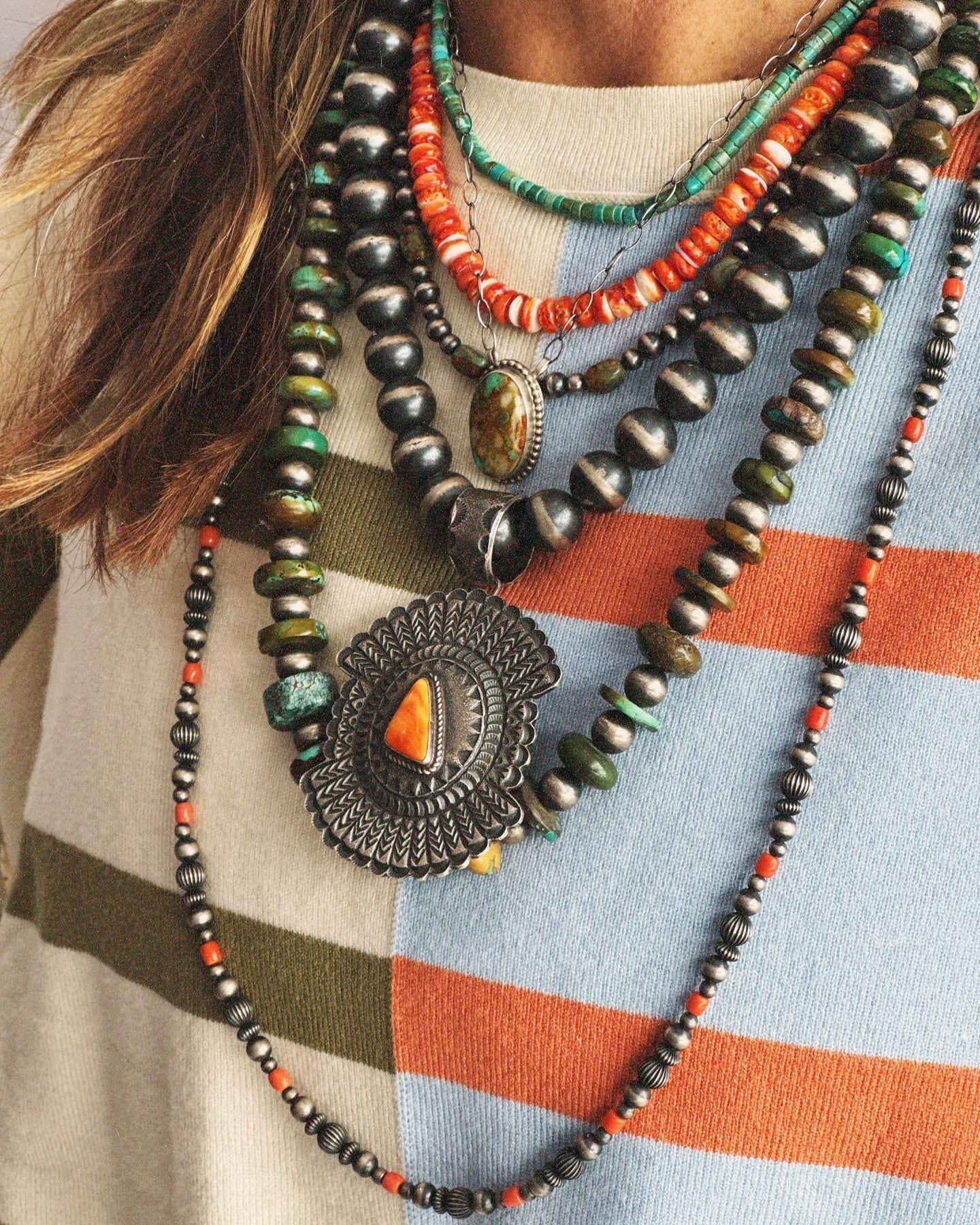 Necklaces - Turquoise Mustang