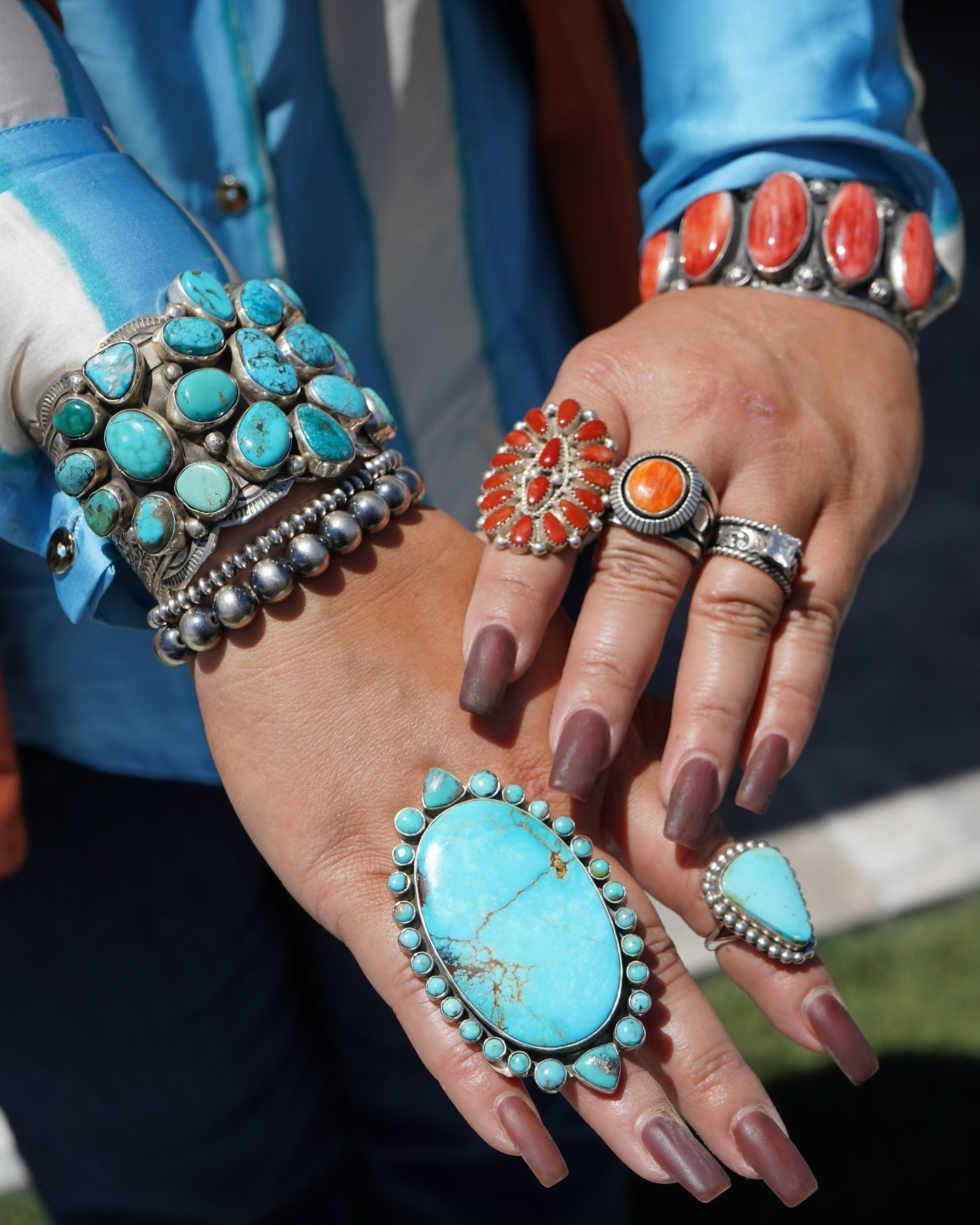 Rings - Turquoise Mustang