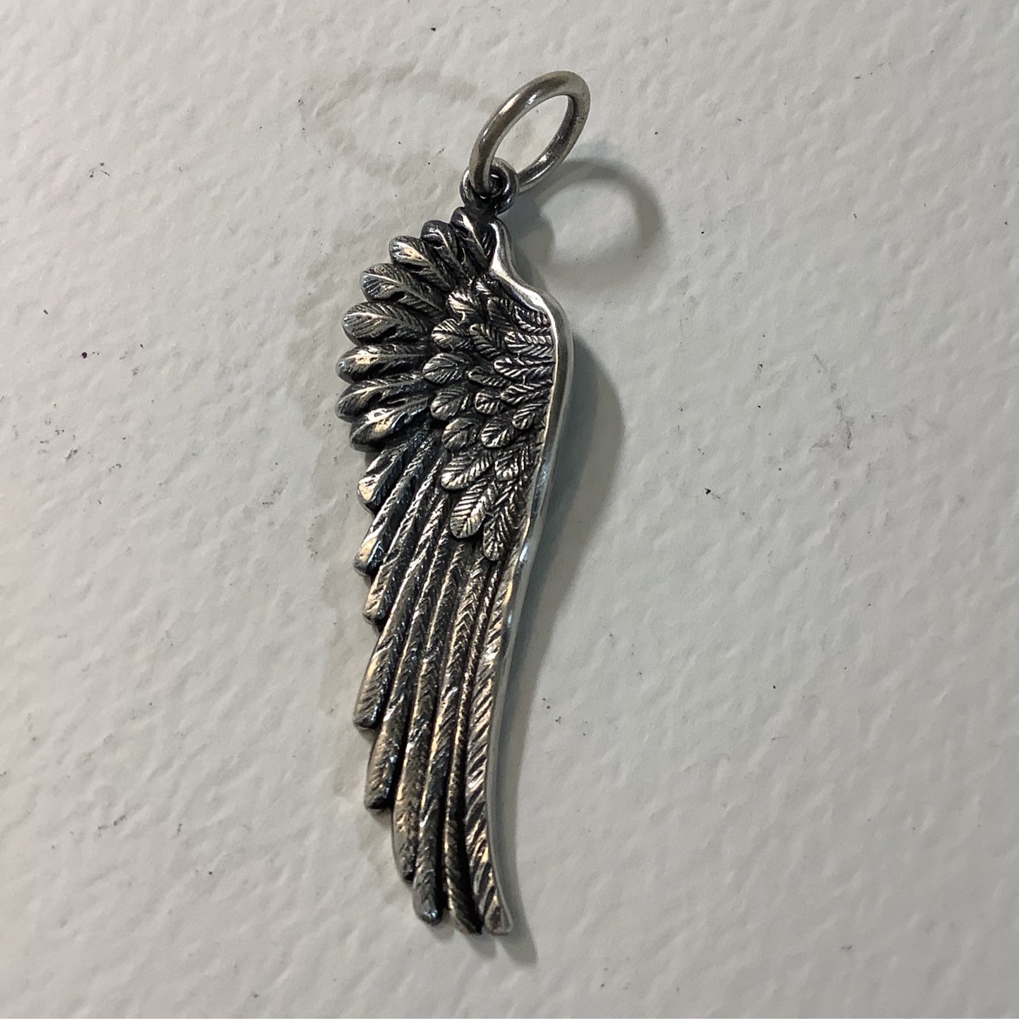 Silver Angel Wing Pendant