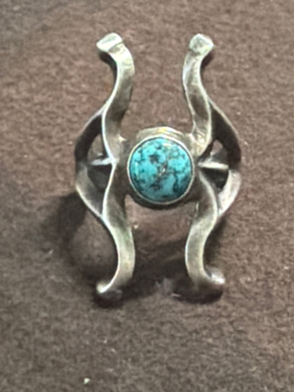 Traditional Vintage Tufa Cast Ring, Pilot Mountain