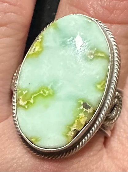 Large Solitaire Palomino Ring with Ornate  Shank