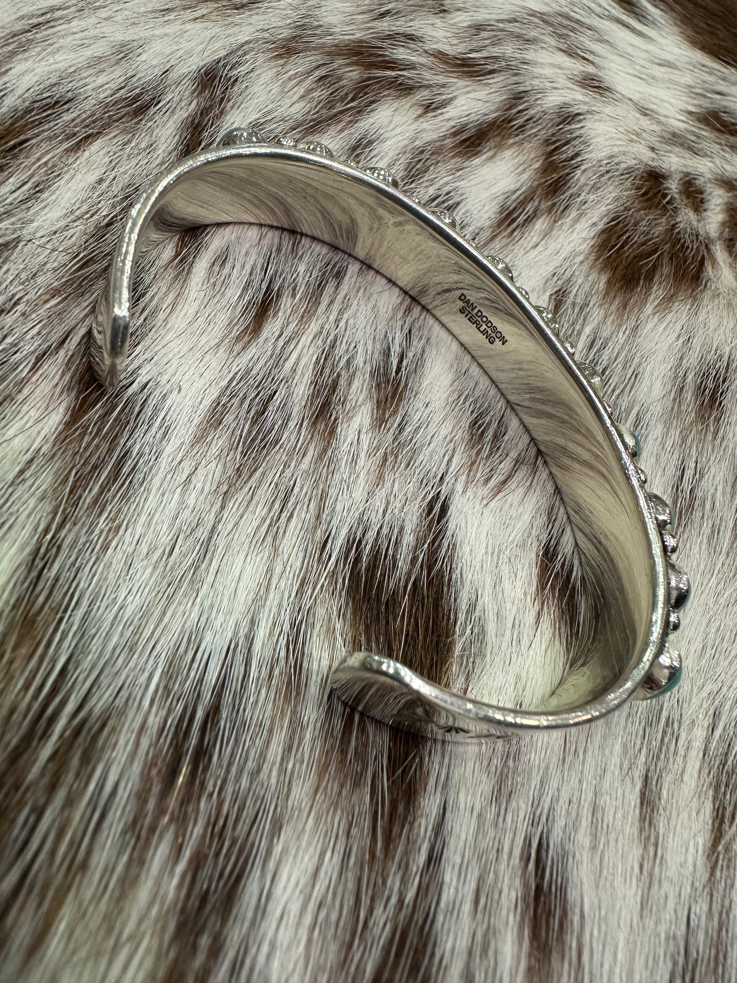 Blue Green Turquoise 11-Stone Cuff, DD