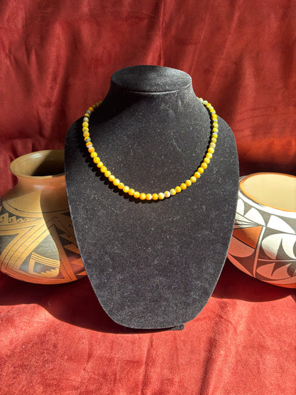 13” Bumblebee Jasper Necklace