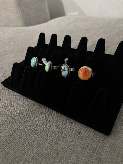 Assorted Adjustable Ring Set – Thunder Mountain, Palomino & GH Designs