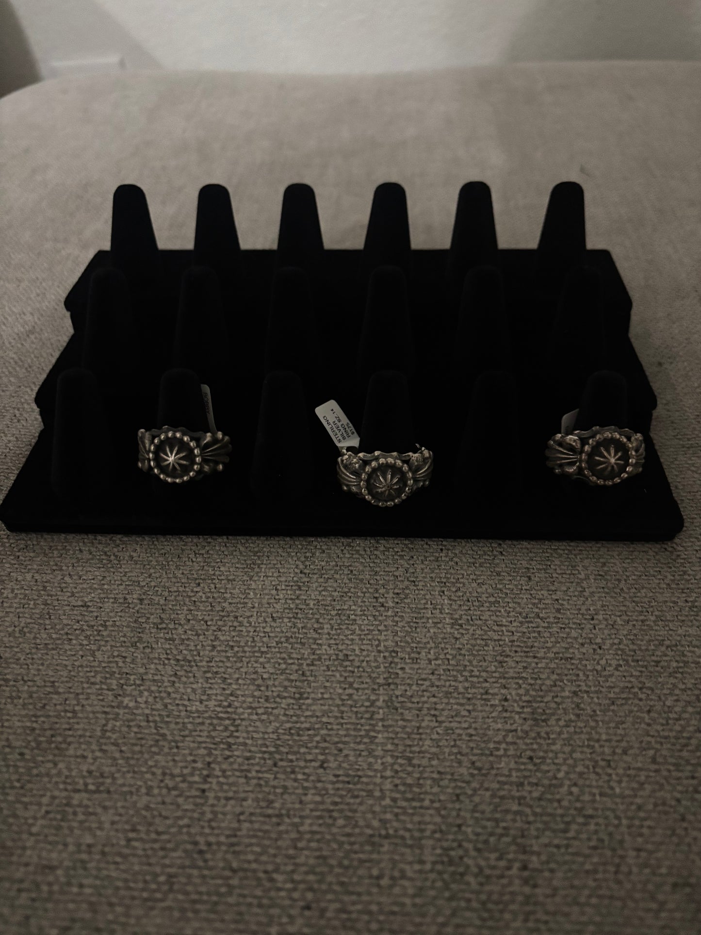 Genevieve Francisco Sterling Silver Montana Starry Night Rings