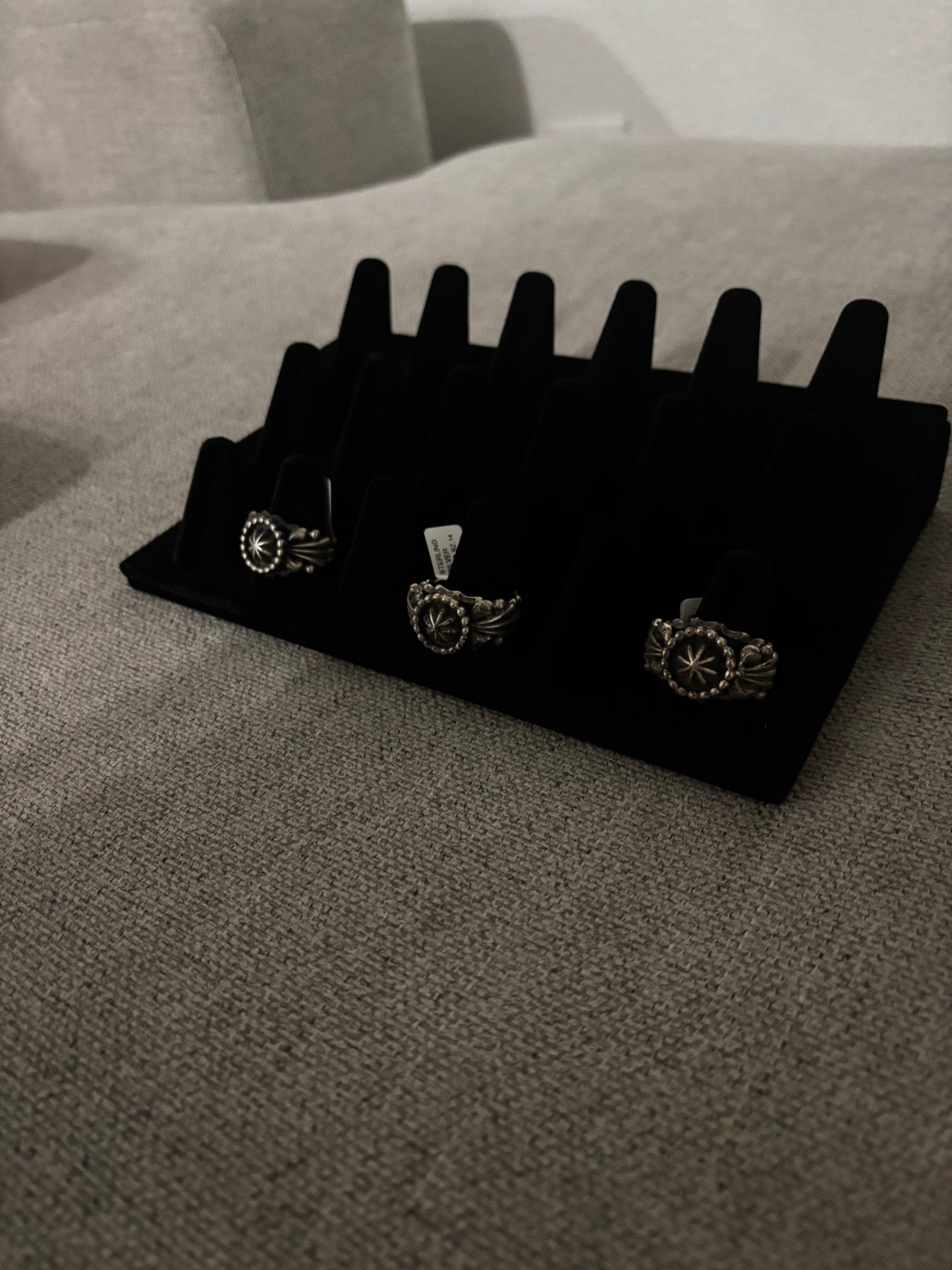 Genevieve Francisco Sterling Silver Montana Starry Night Rings