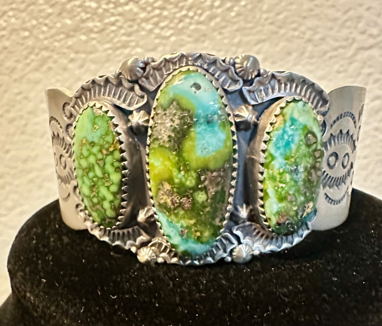 Sonoran Mountain Turquoise Cuff, Native American