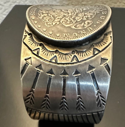 Morgan Dollar Sterling Silver Cuff