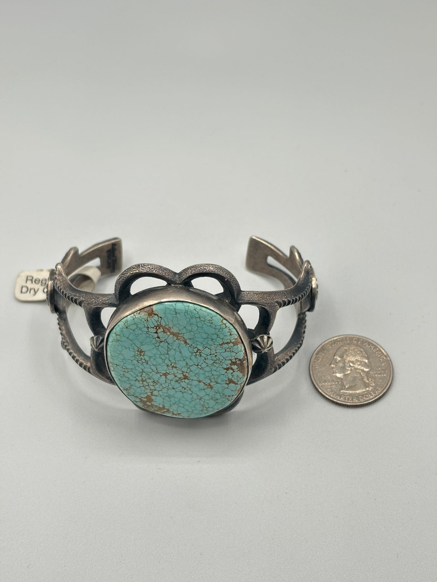 Handcrafted Jewelry Piece crafted from Sterling Silver, an exquisite Jewelry designed by Turquoise Mustang.