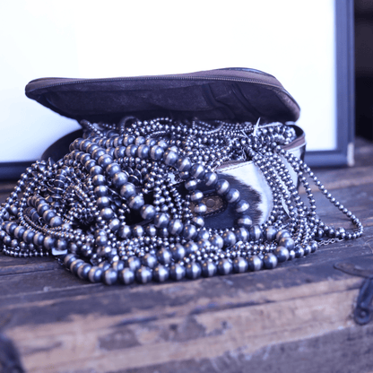 Handcrafted Jewelry Piece crafted from 24", an exquisite Jewelry designed by Turquoise Mustang.