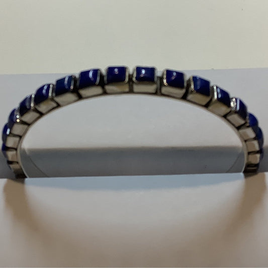 Dan Dodson Infinity Style Medium Square Lapis Bangle - Turquoise Mustang