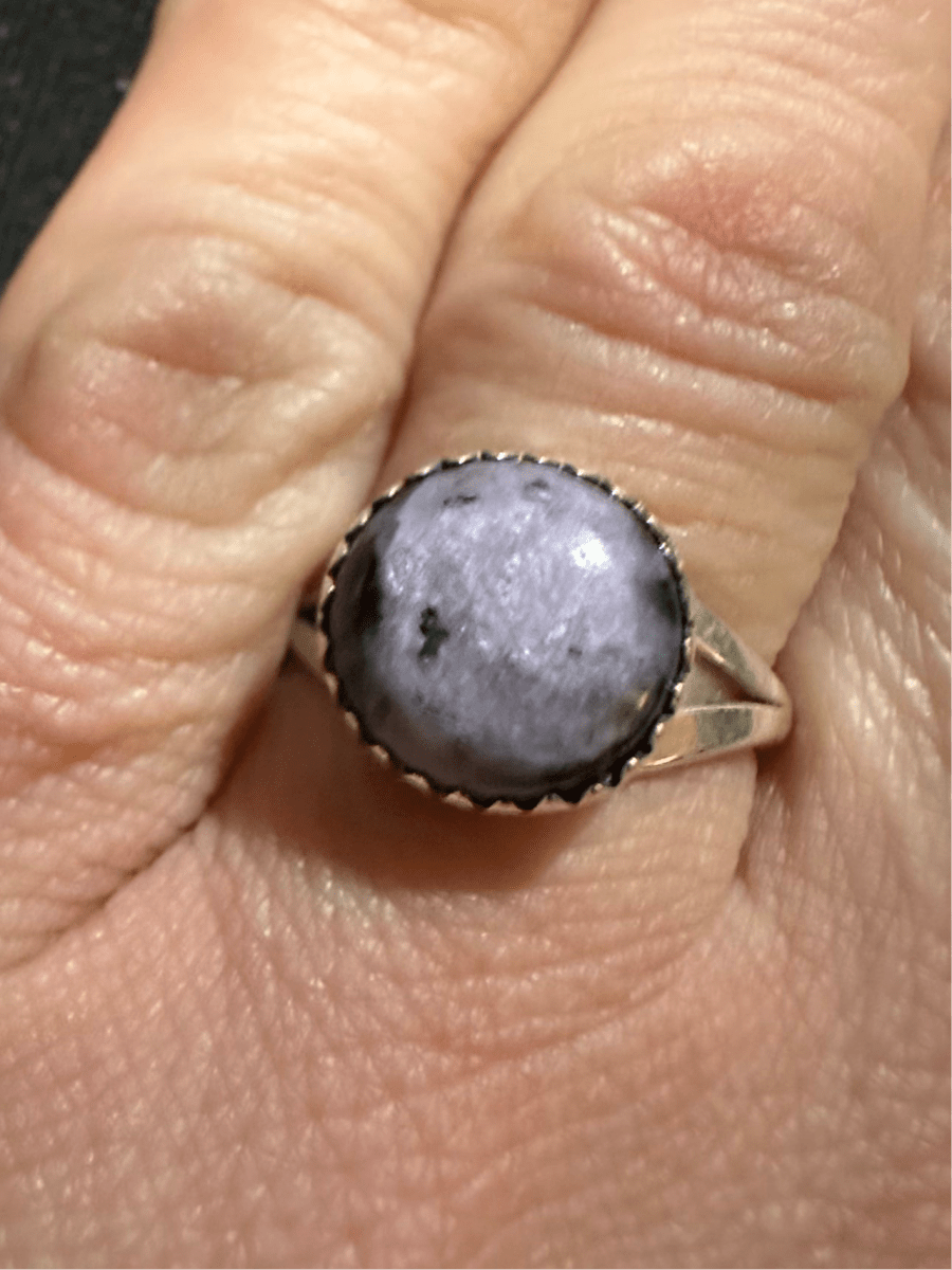 Assorted Petite Gemstone Rings by Sharon Clark and Theresa Smith - Turquoise Mustang