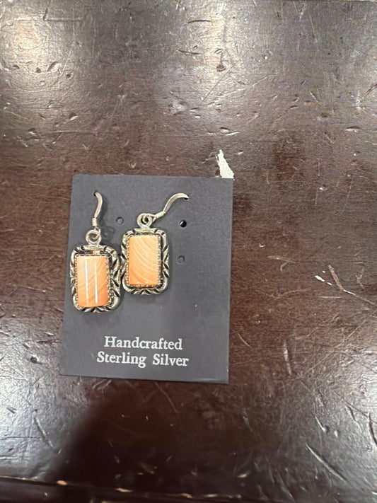 Angel Skin Dangles - Turquoise Mustang