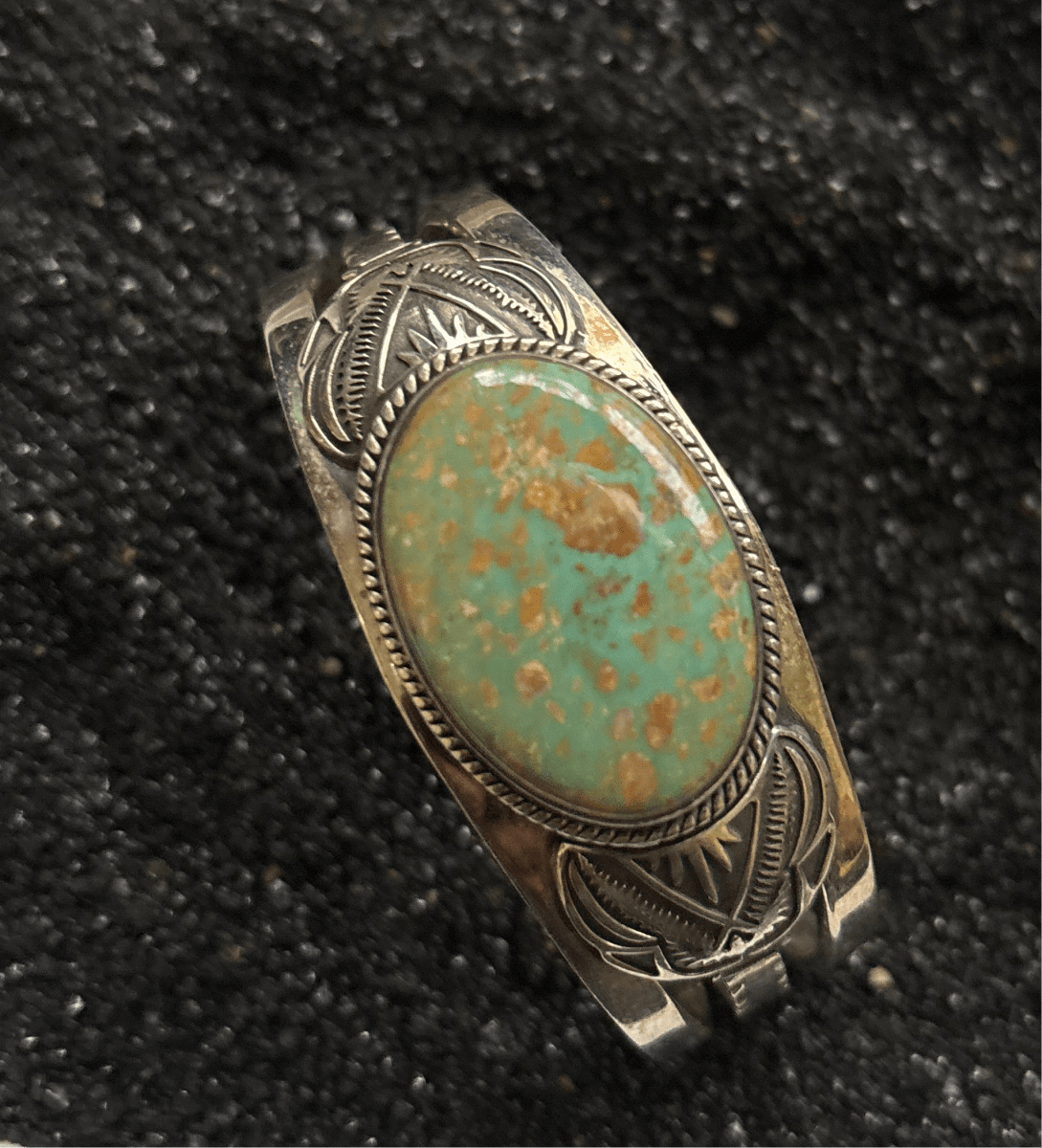 The Veronica Cuff Bracelet in Bumblebee Jasper — by TM - Turquoise Mustang