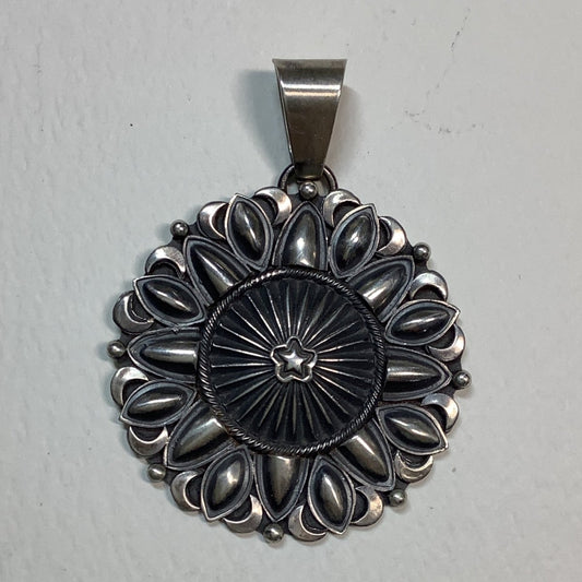 Pendant, Rd. Cocho Star Center, Derrick Hallmard - Turquoise Mustang