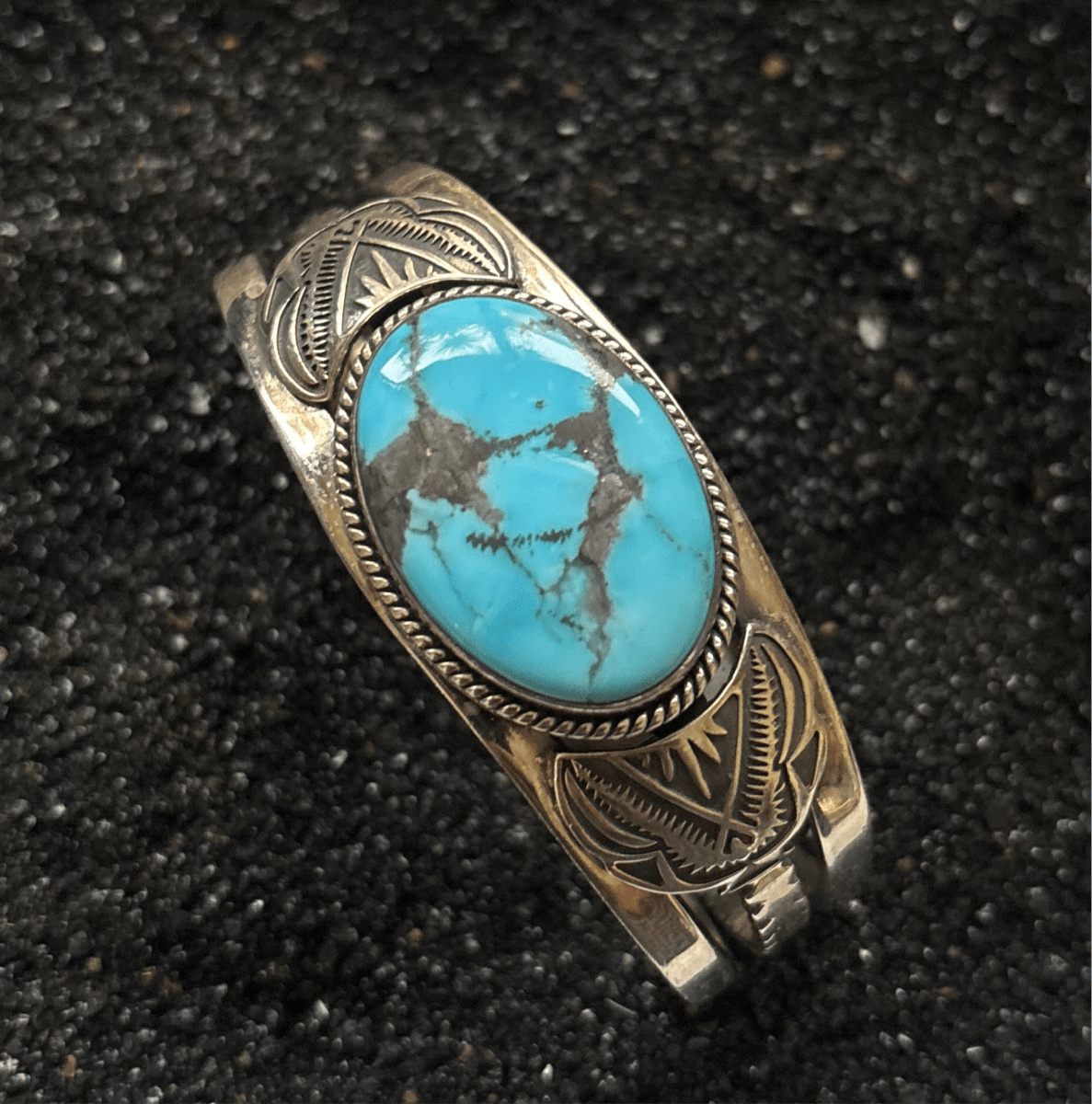 The Veronica Cuff Bracelet in Bumblebee Jasper — by TM - Turquoise Mustang