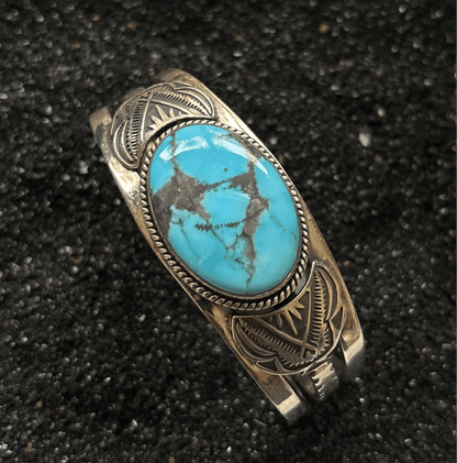 The Veronica Cuff Bracelet in Bumblebee Jasper — by TM - Turquoise Mustang