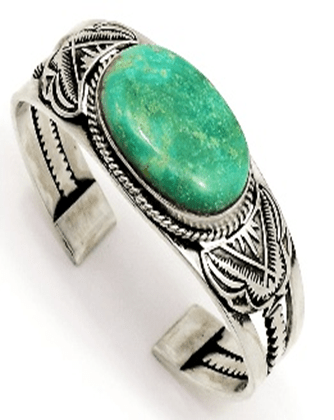 The Veronica Cuff Bracelet in Denim Lapis — by TM - Turquoise Mustang