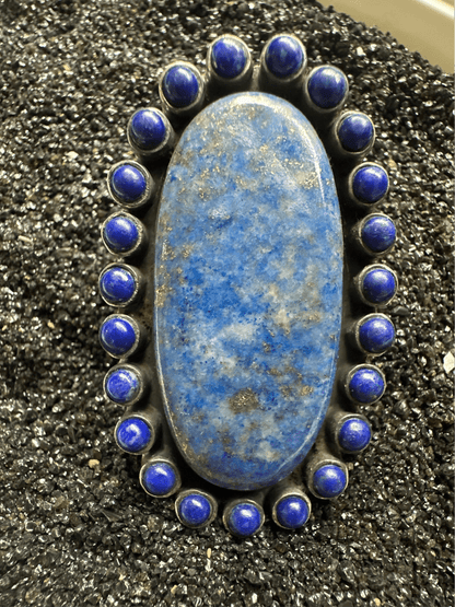 The Daffodil Ring - Turquoise Mustang