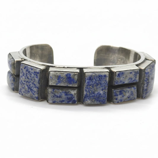 The Erica Cuff Bracelet in Denim Lapis — by TM - Turquoise Mustang
